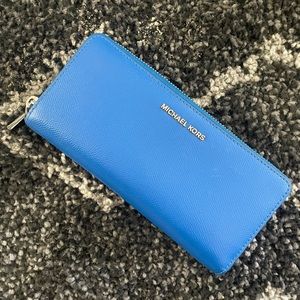 Electric Blue Michael Kors Wallet